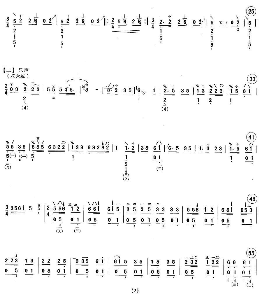 龙船其它曲谱（图2）