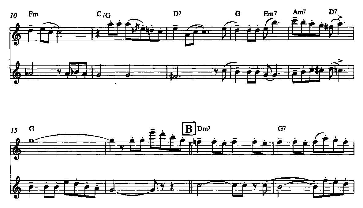 长笛课(双长笛谱）其它曲谱（图2）