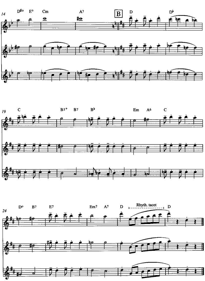 朔特的乔普林（长笛三重奏）其它曲谱（图2）