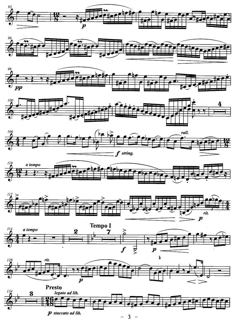 小号考级十级：音乐会乐曲其它曲谱（图3）