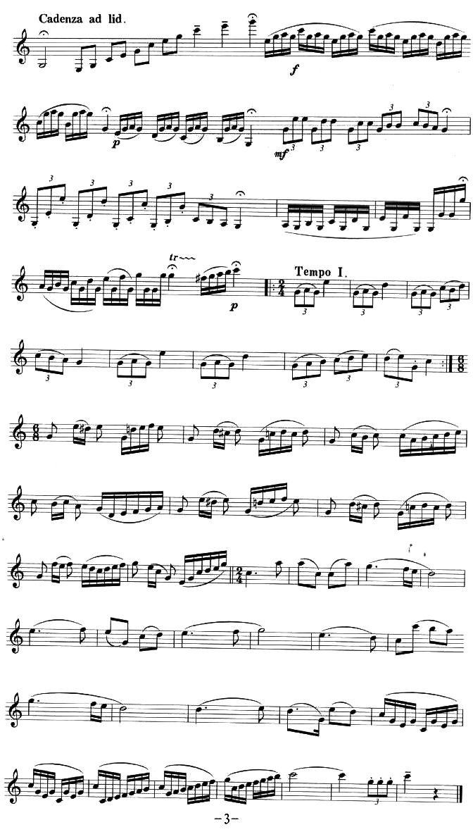 欢乐的单簧管（单簧管）其它曲谱（图3）
