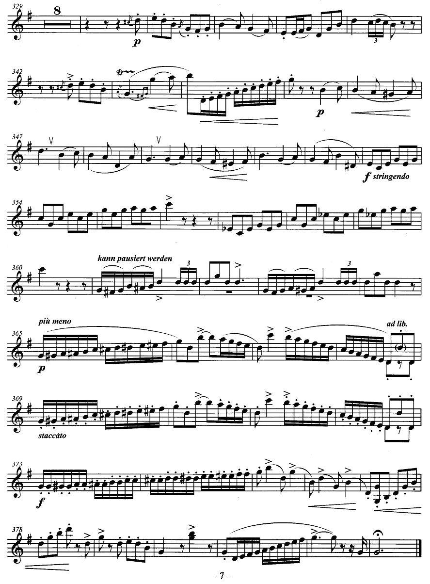 小号考级十级：协奏曲其它曲谱（图7）