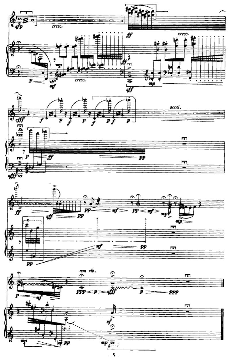 遐思（长笛+钢琴）其它曲谱（图5）