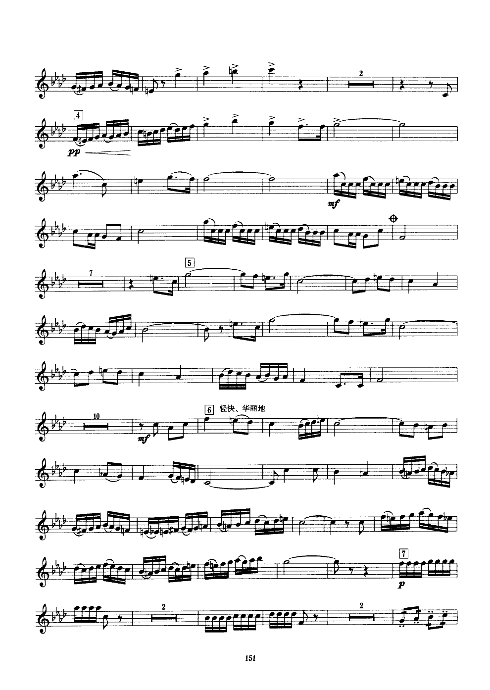 春天的歌舞(小号)其它曲谱（图2）