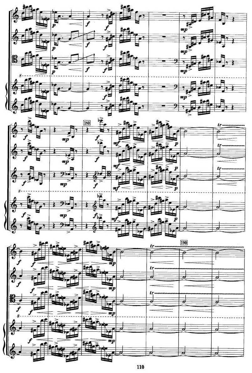 飞歌（单簧管+小提琴+大提琴+钢琴）其它曲谱（图11）