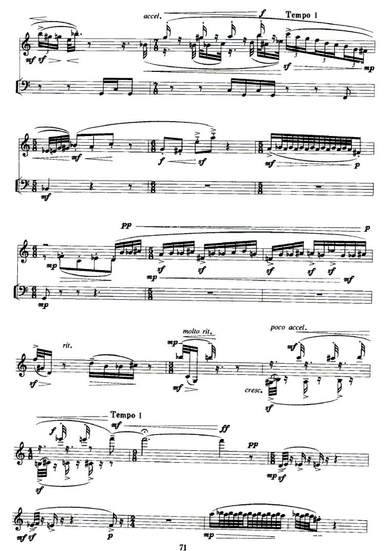 宠物日记（单簧管+定音鼓）其它曲谱（图3）