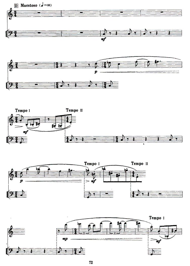 宠物日记（单簧管+定音鼓）其它曲谱（图4）
