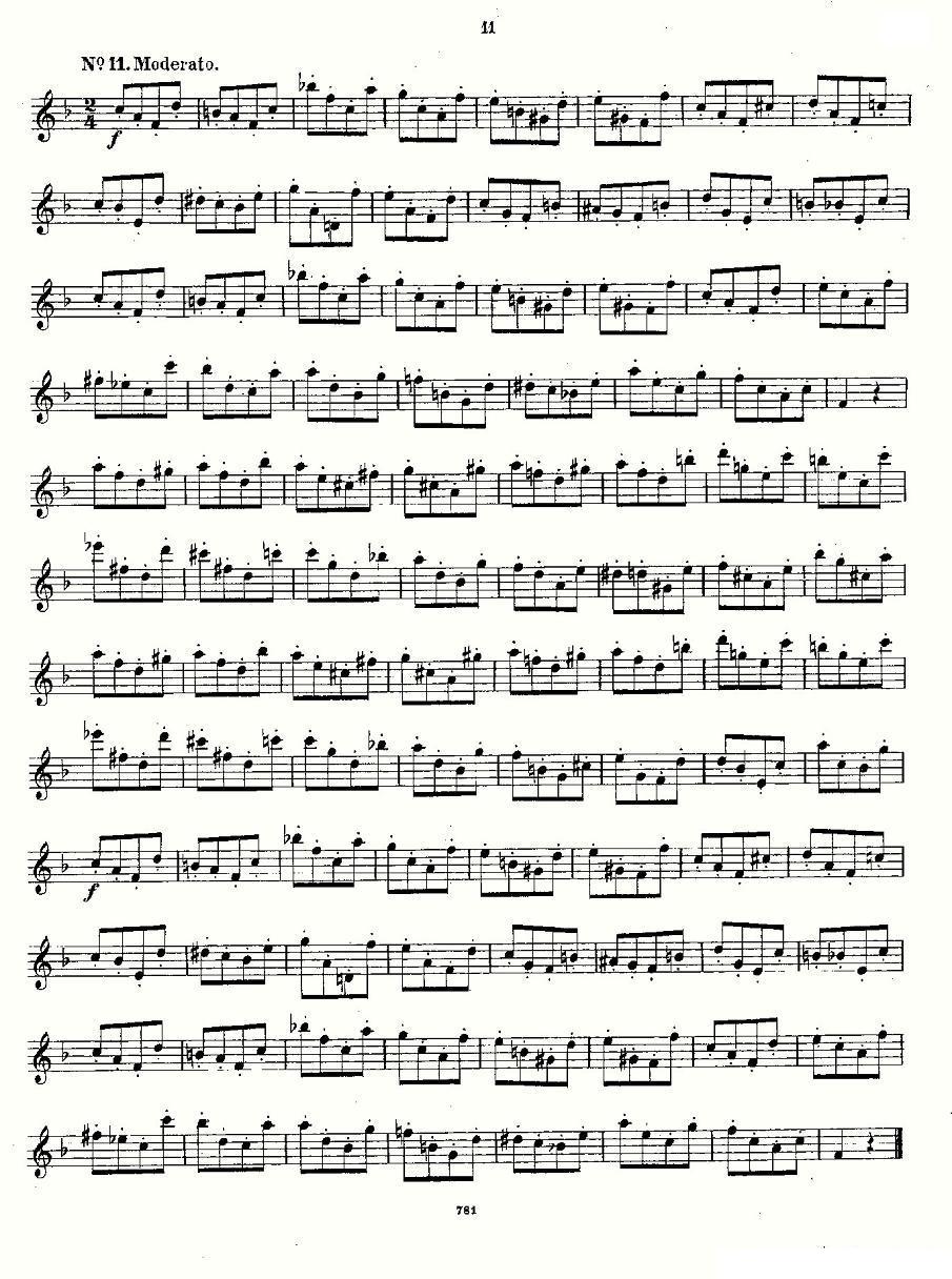 18 kleine Studien.Op.41其它曲谱（图11）
