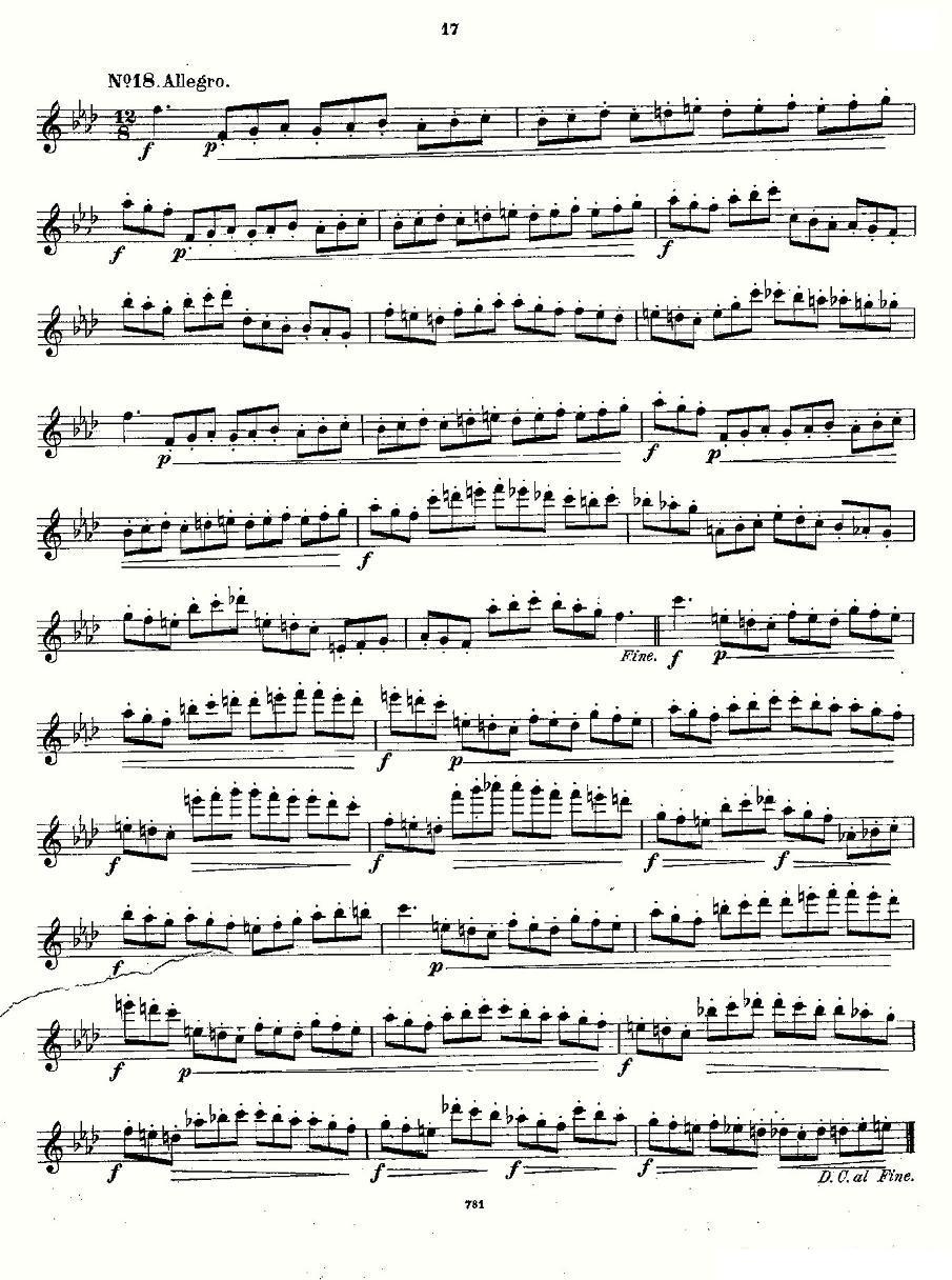 18 kleine Studien.Op.41其它曲谱（图17）