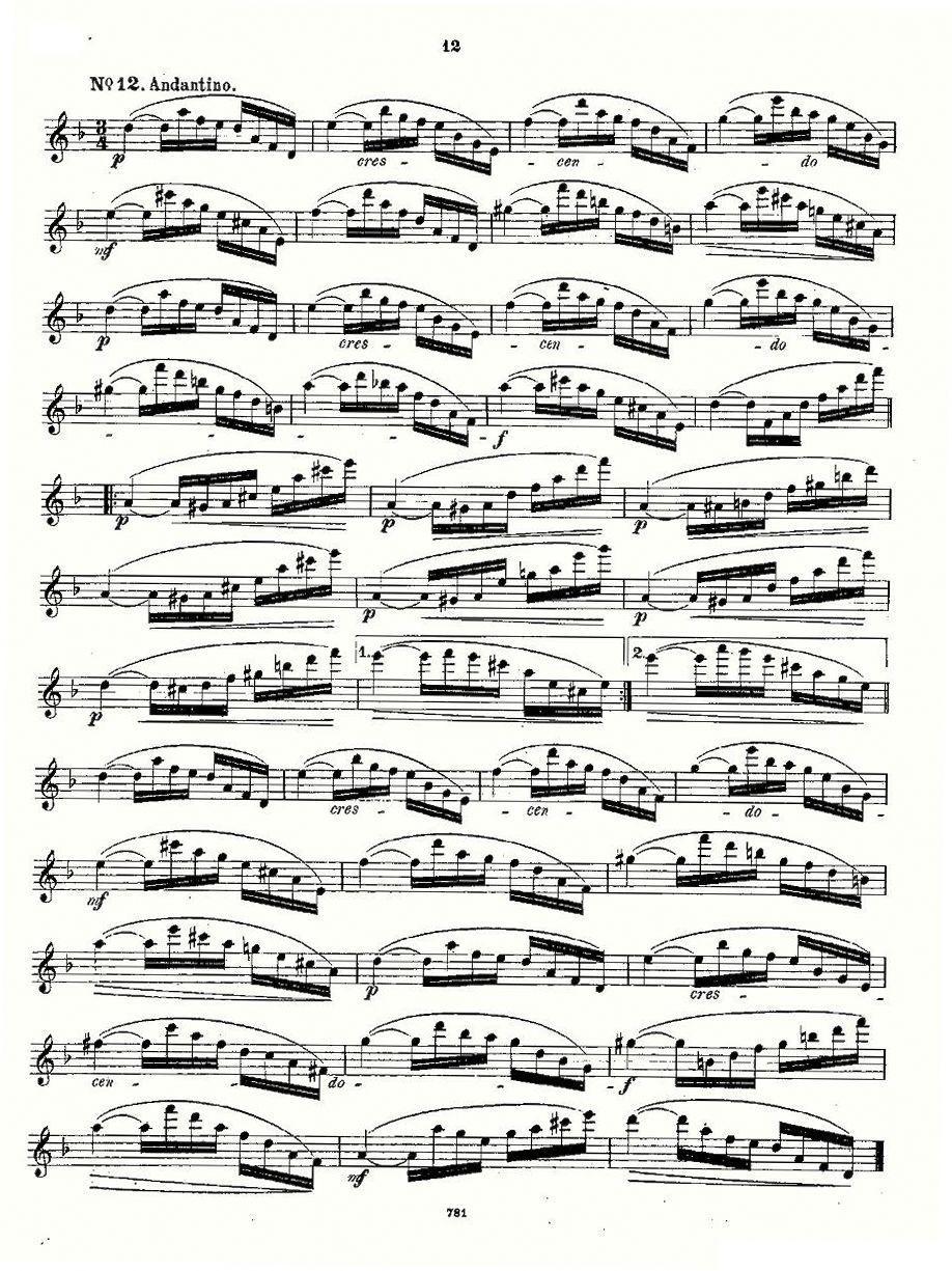 18 kleine Studien.Op.41其它曲谱（图12）