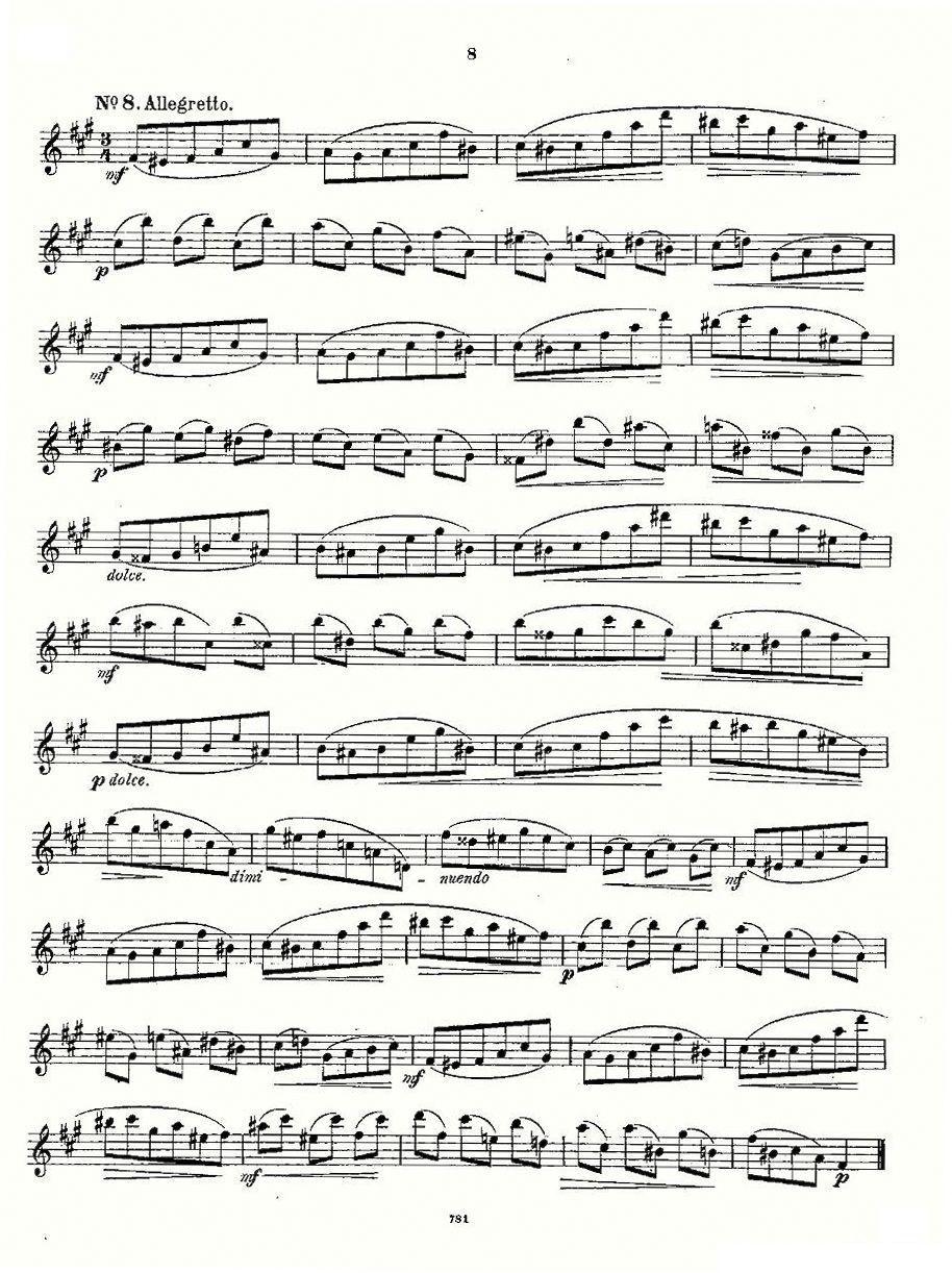 18 kleine Studien.Op.41其它曲谱（图8）