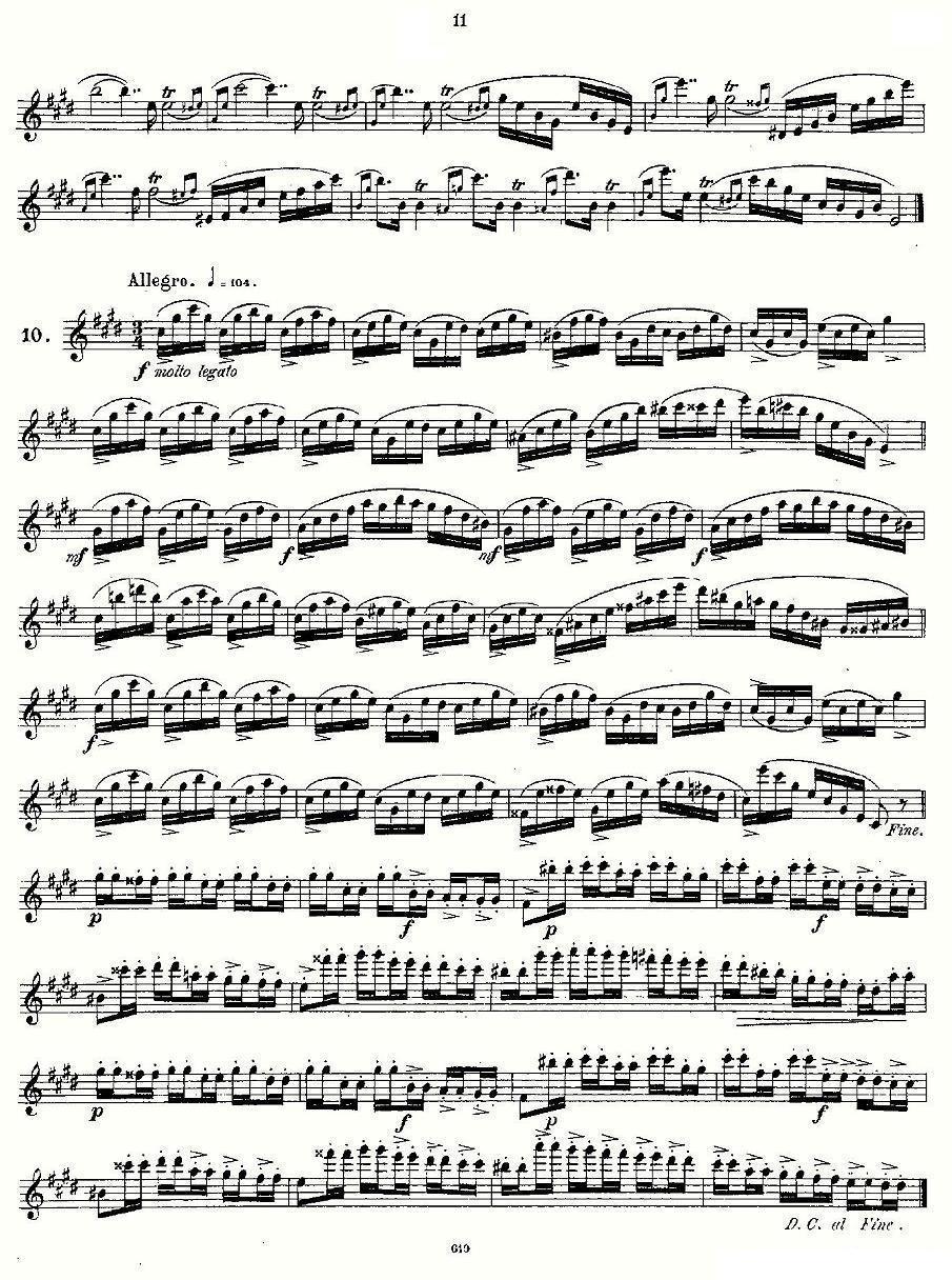 24 instructive Uebungen.Op.30（1—12）其它曲谱（图11）