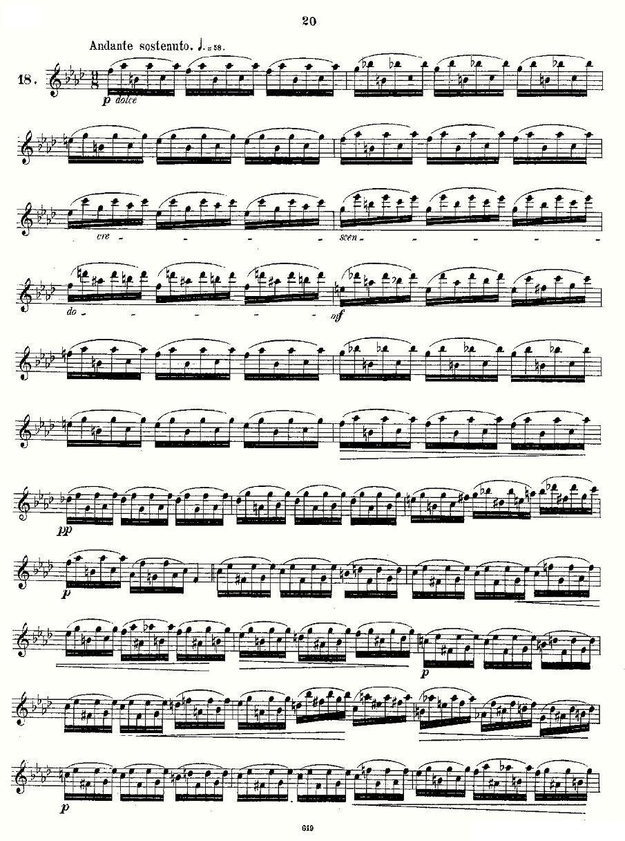24 instructive Uebungen.Op.30（13—24）其它曲谱（图9）