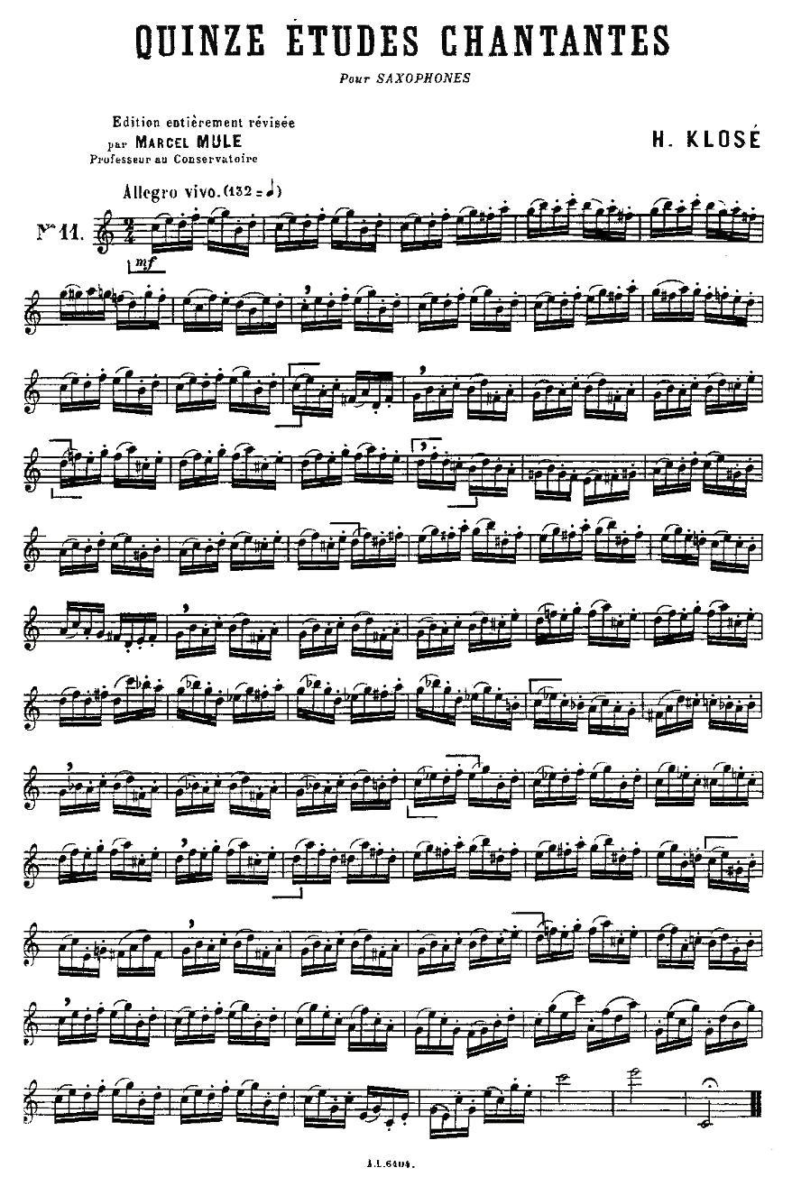 15首如歌的练习曲之11—15其它曲谱（图1）