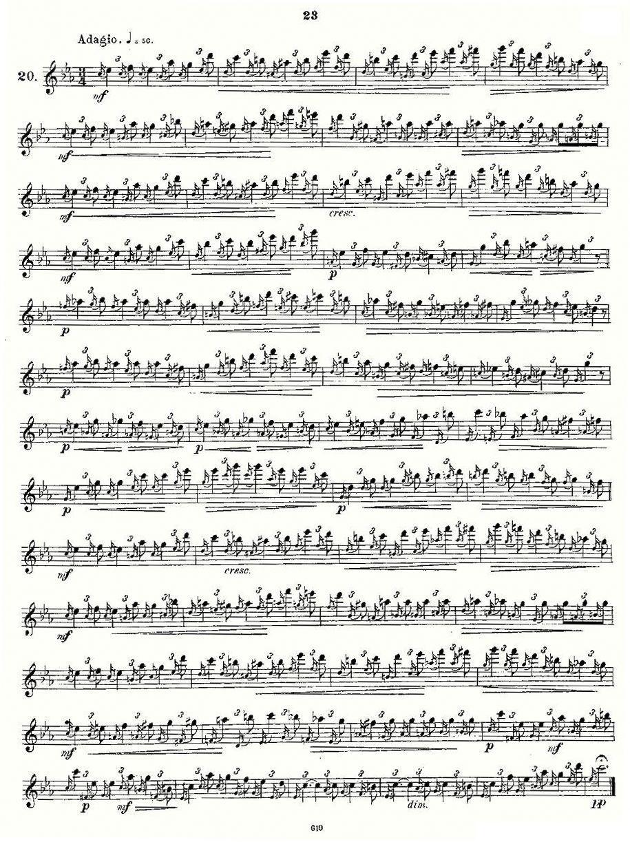 24 instructive Uebungen.Op.30（13—24）其它曲谱（图12）