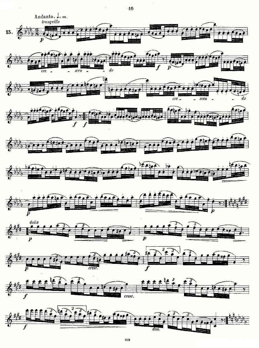 24 instructive Uebungen.Op.30（13—24）其它曲谱（图5）