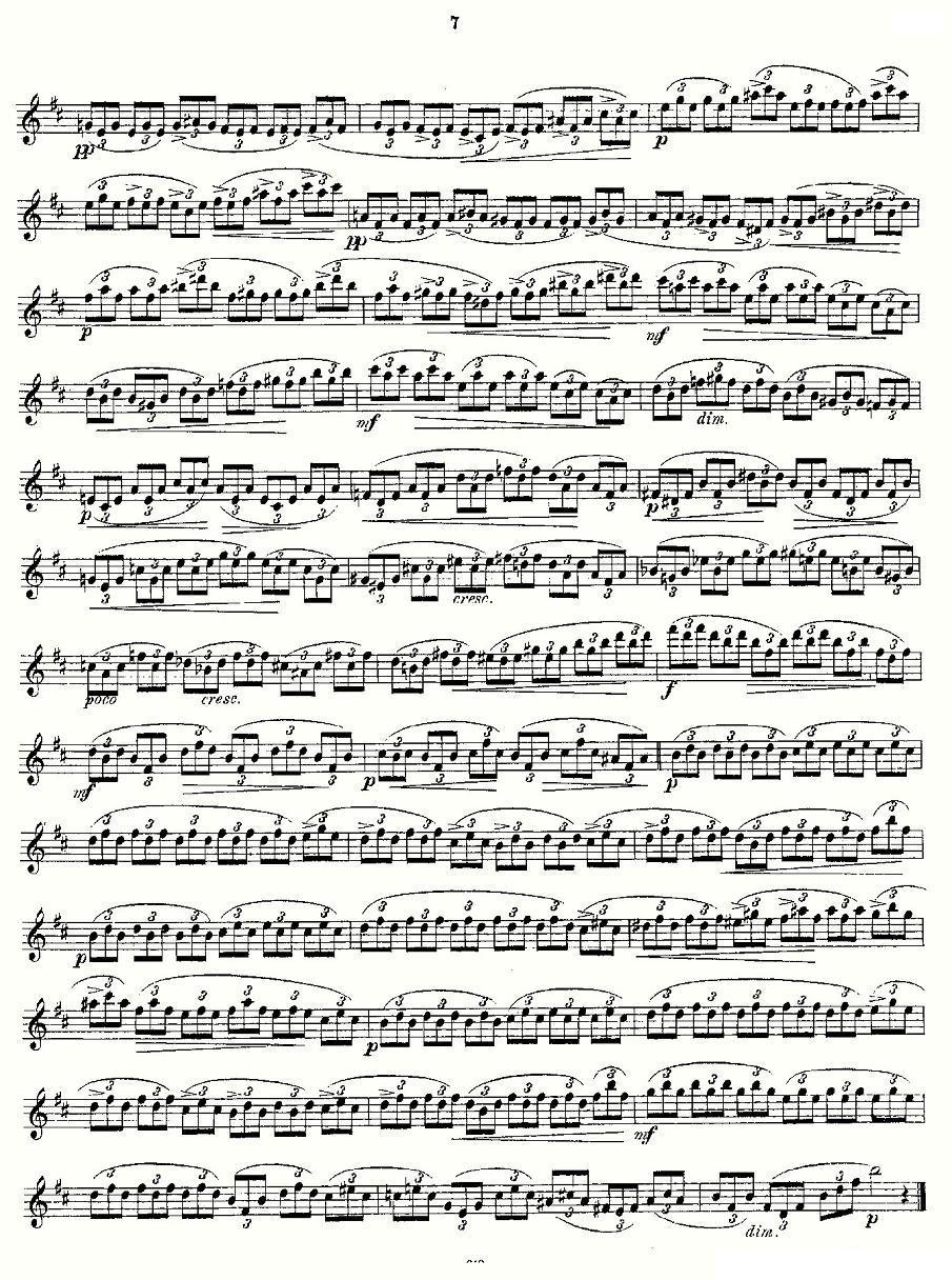 24 instructive Uebungen.Op.30（1—12）其它曲谱（图7）