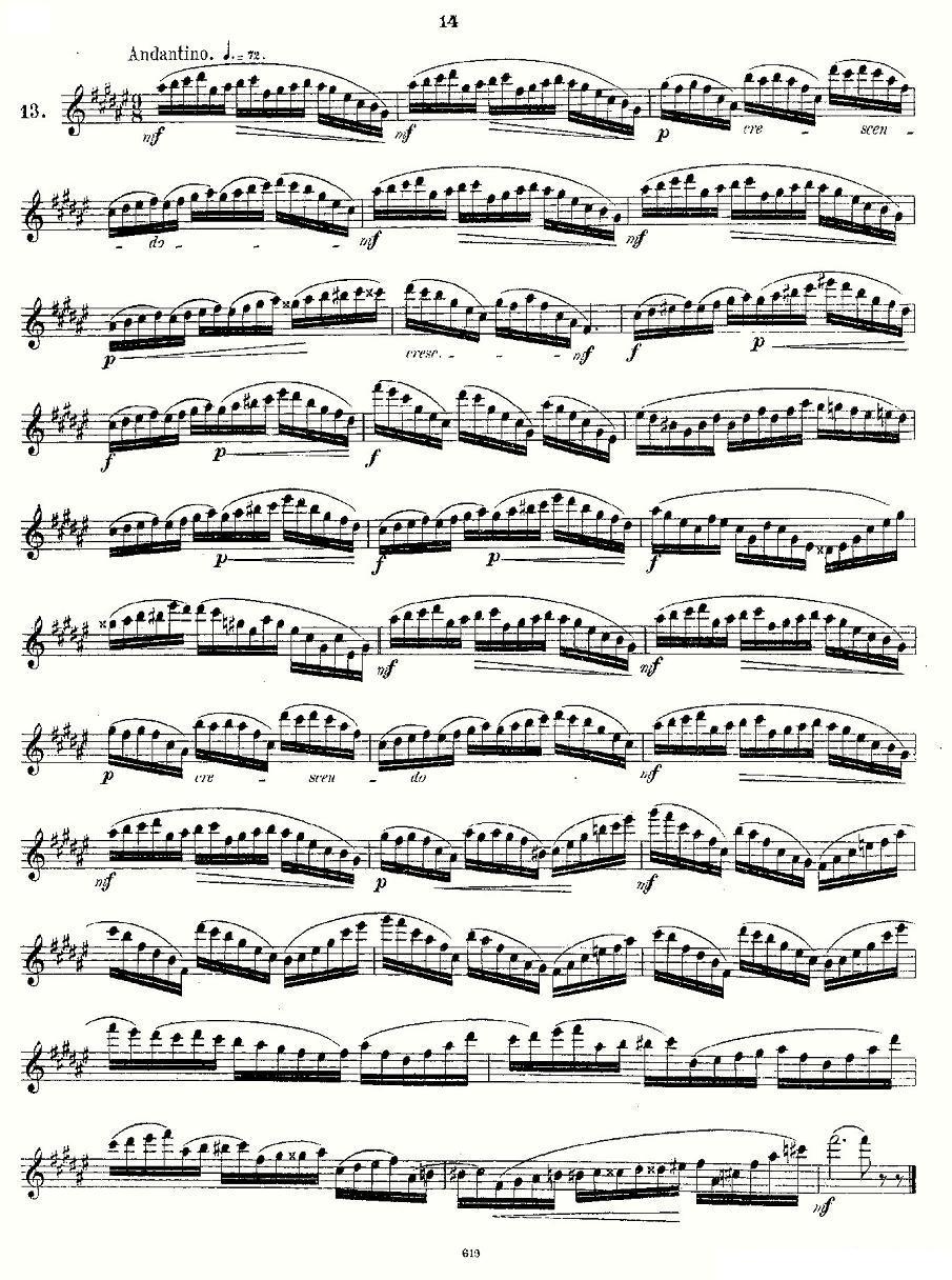 24 instructive Uebungen.Op.30（13—24）其它曲谱（图3）