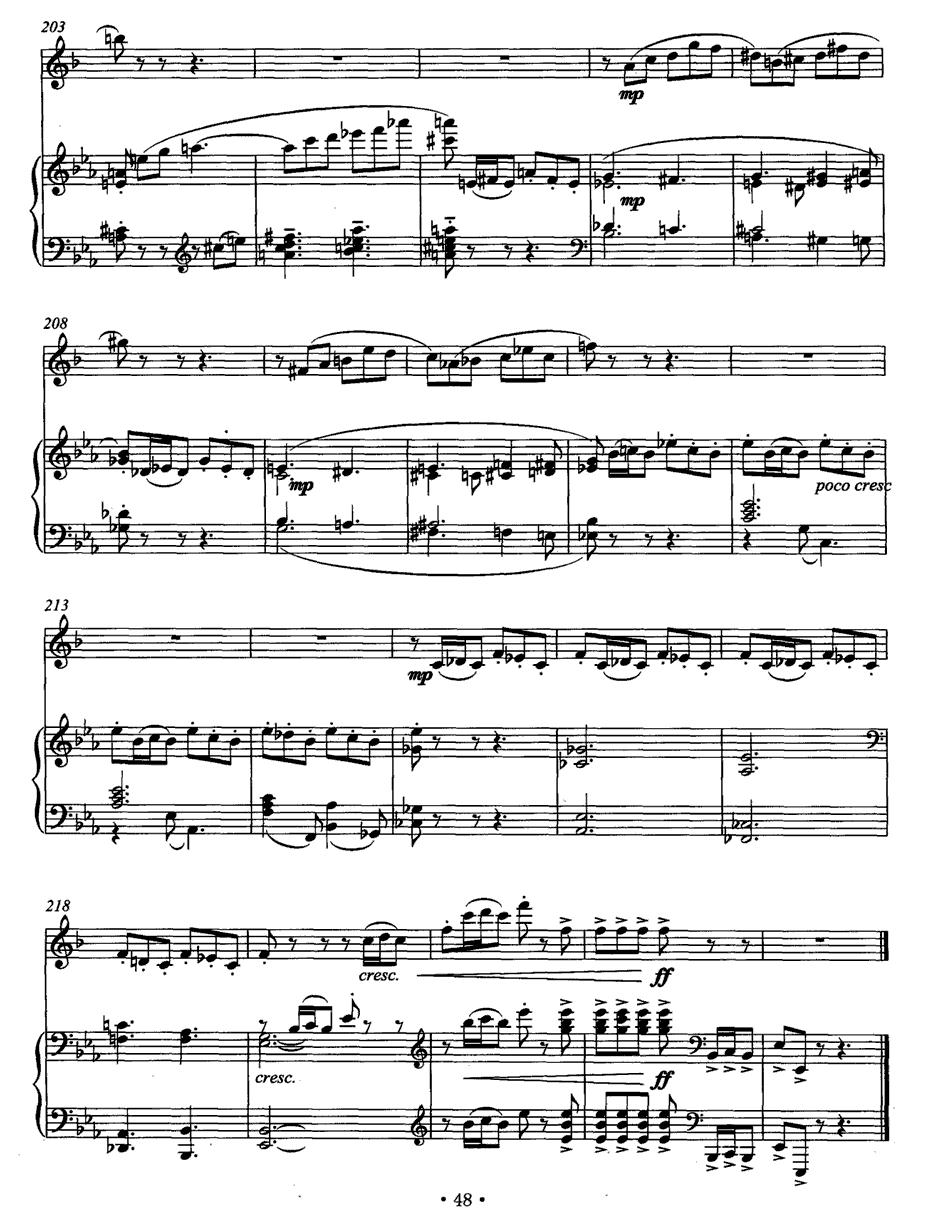 春花之舞（单簧管+钢琴）其它曲谱（图12）