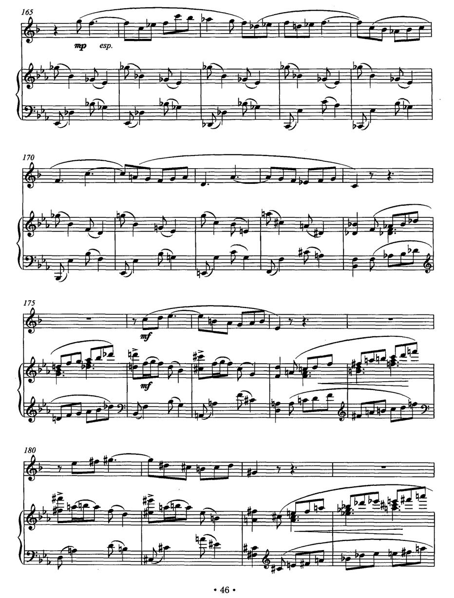 春花之舞（单簧管+钢琴）其它曲谱（图10）