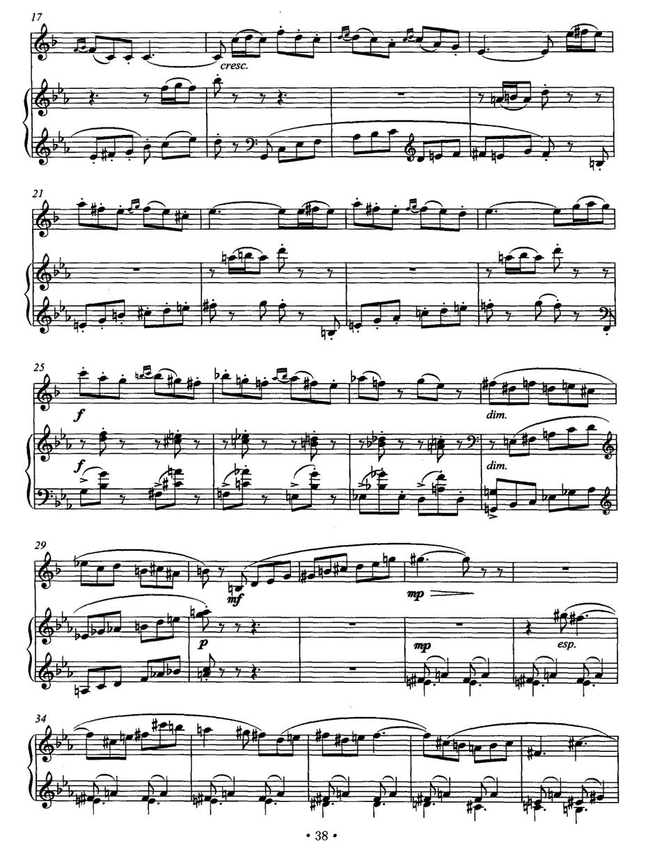 春花之舞（单簧管+钢琴）其它曲谱（图2）