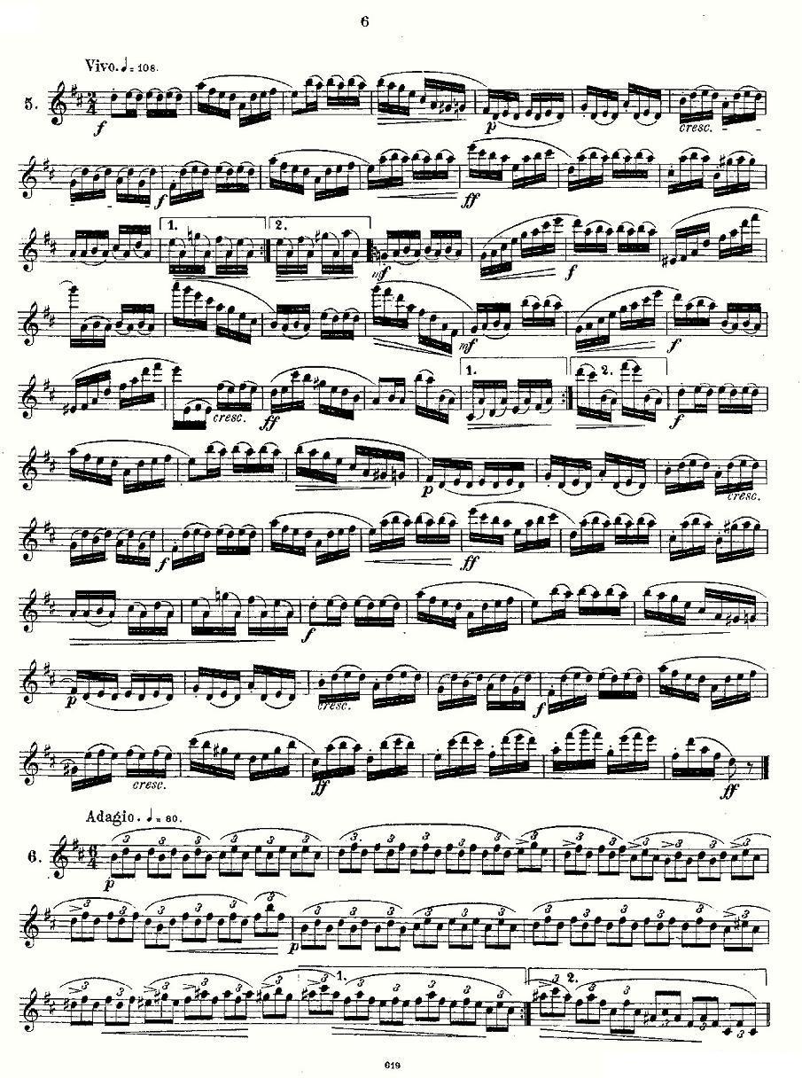24 instructive Uebungen.Op.30（1—12）其它曲谱（图6）