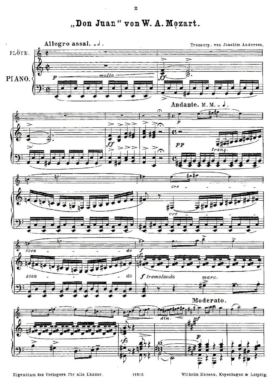 Opern-Transcriptionen.Op.45-5（长笛+钢琴伴奏）其它曲谱（图1）