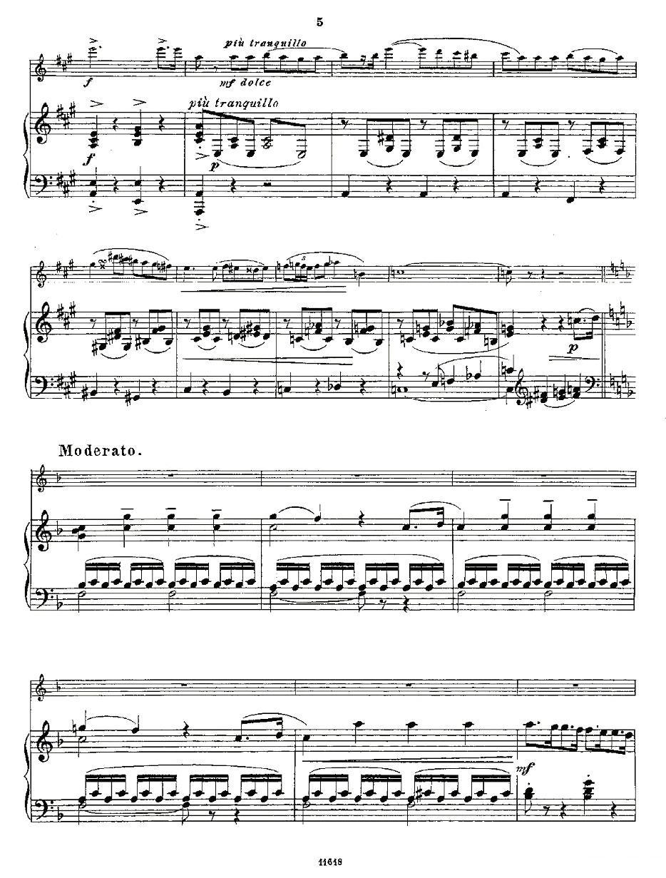 Opern-Transcriptionen.Op.45-3（长笛+钢琴伴奏）其它曲谱（图5）