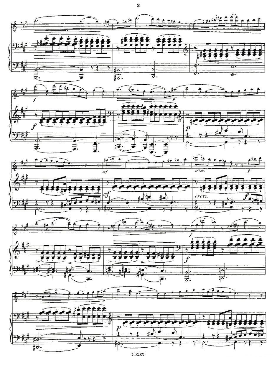 Wiedersehen.Op.46（长笛+钢琴伴奏）其它曲谱（图3）