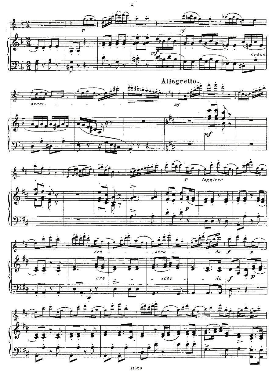 Opern-Transcriptionen.Op.45-8（长笛+钢琴伴奏）其它曲谱（图6）