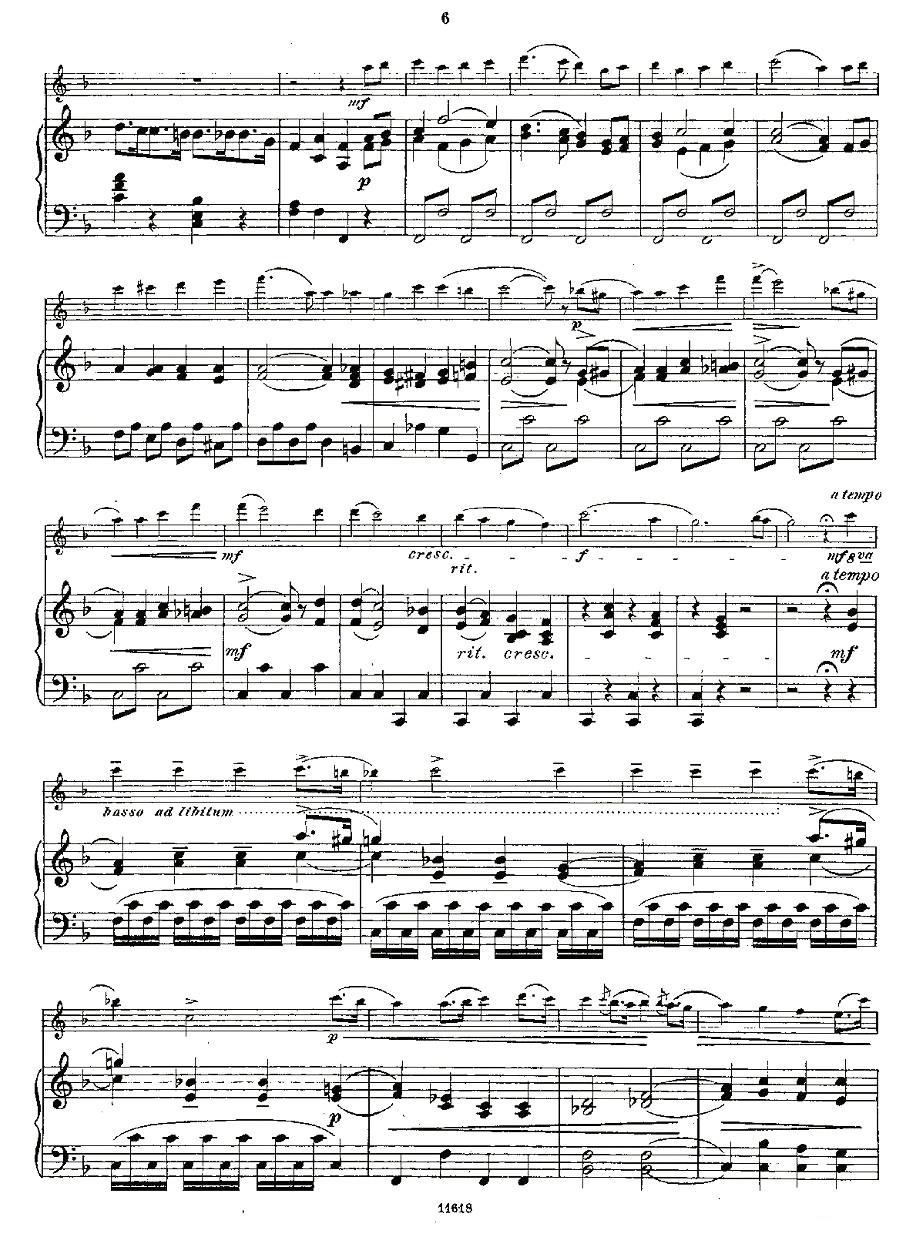 Opern-Transcriptionen.Op.45-3（长笛+钢琴伴奏）其它曲谱（图6）