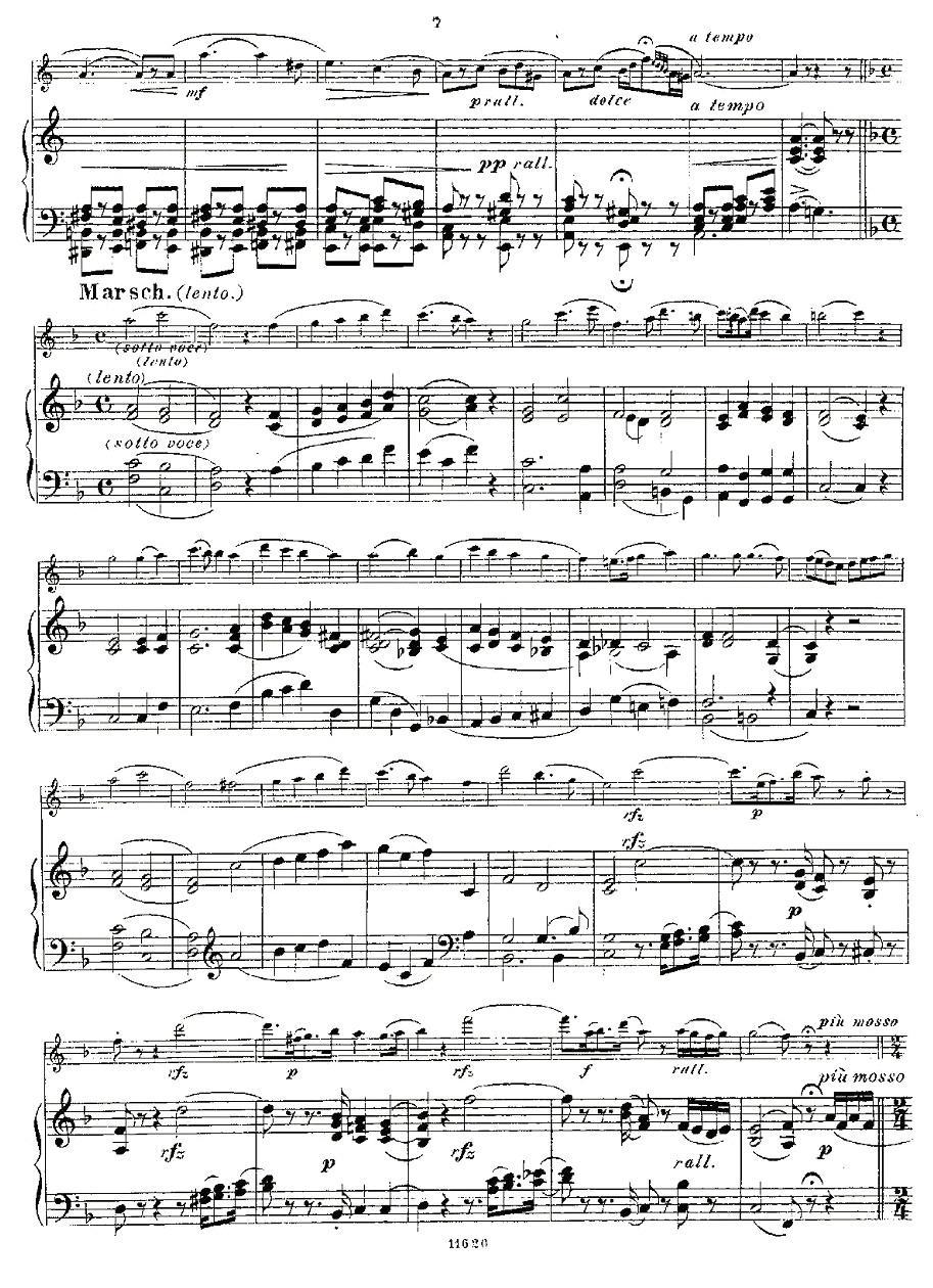Opern-Transcriptionen.Op.45-8（长笛+钢琴伴奏）其它曲谱（图5）