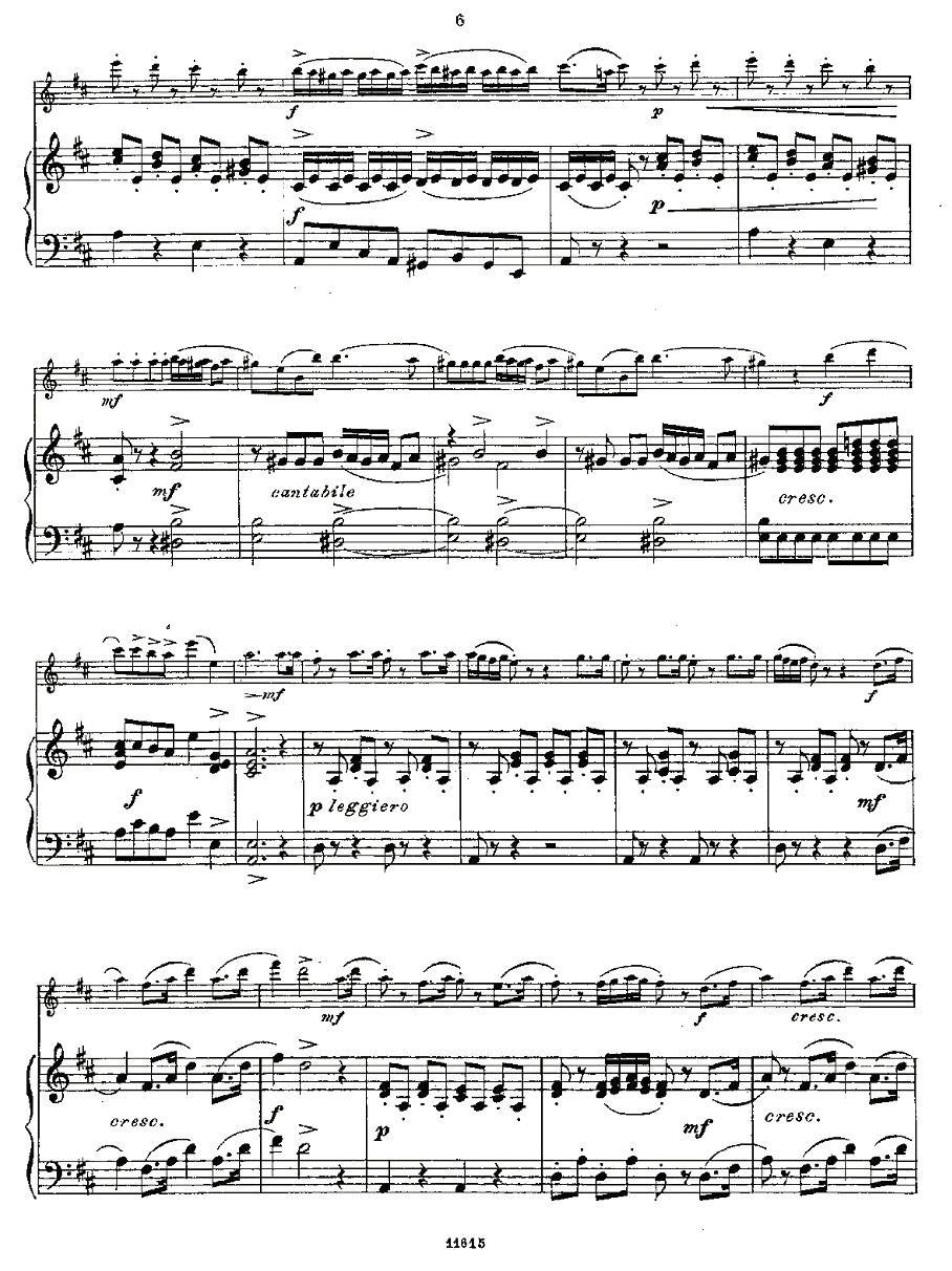 Opern-Transcriptionen.Op.45-5（长笛+钢琴伴奏）其它曲谱（图5）