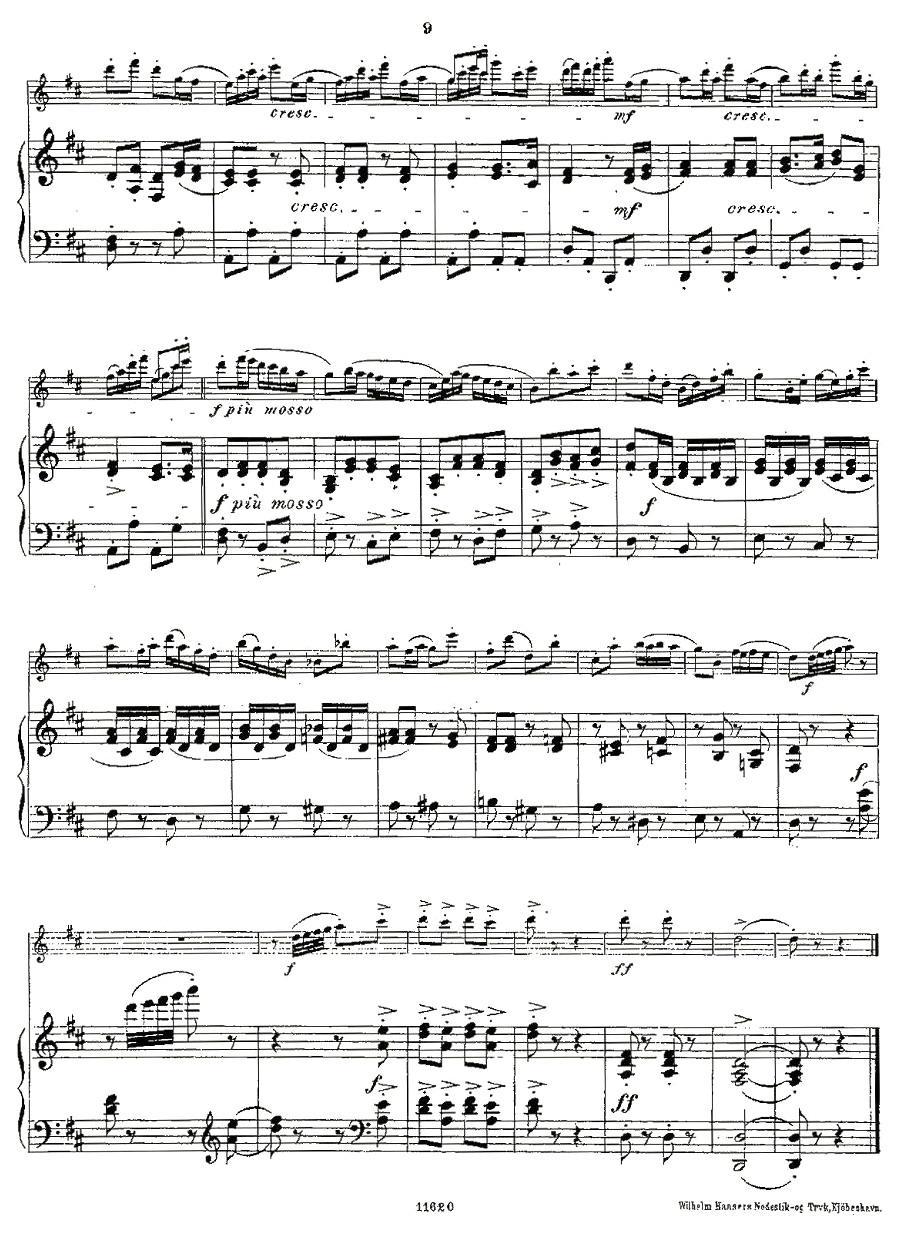 Opern-Transcriptionen.Op.45-8（长笛+钢琴伴奏）其它曲谱（图7）
