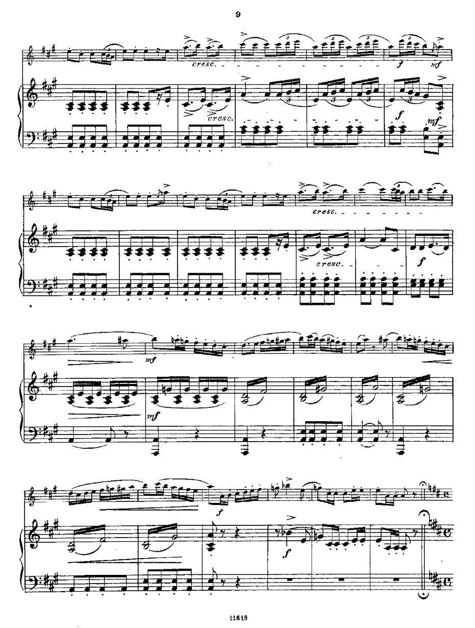Opern-Transcriptionen.Op.45-3（长笛+钢琴伴奏）其它曲谱（图9）