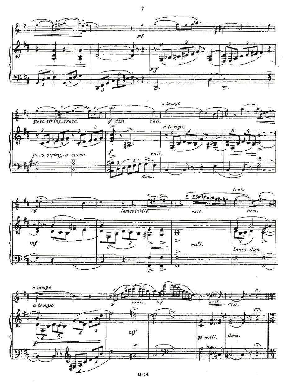 Opern-Transcriptionen.Op.45-4（长笛+钢琴伴奏）其它曲谱（图5）