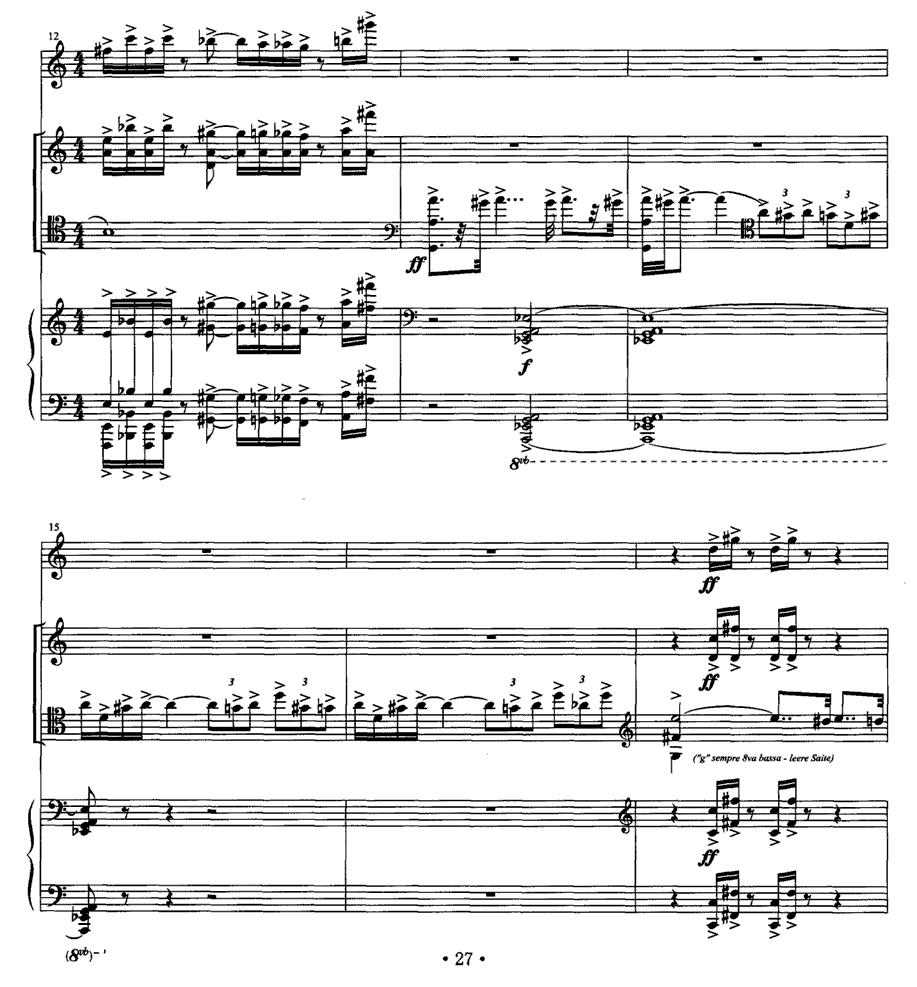 四重奏 op．41（为小提琴、大提琴、单簧管与钢琴而作）其它曲谱（图4）