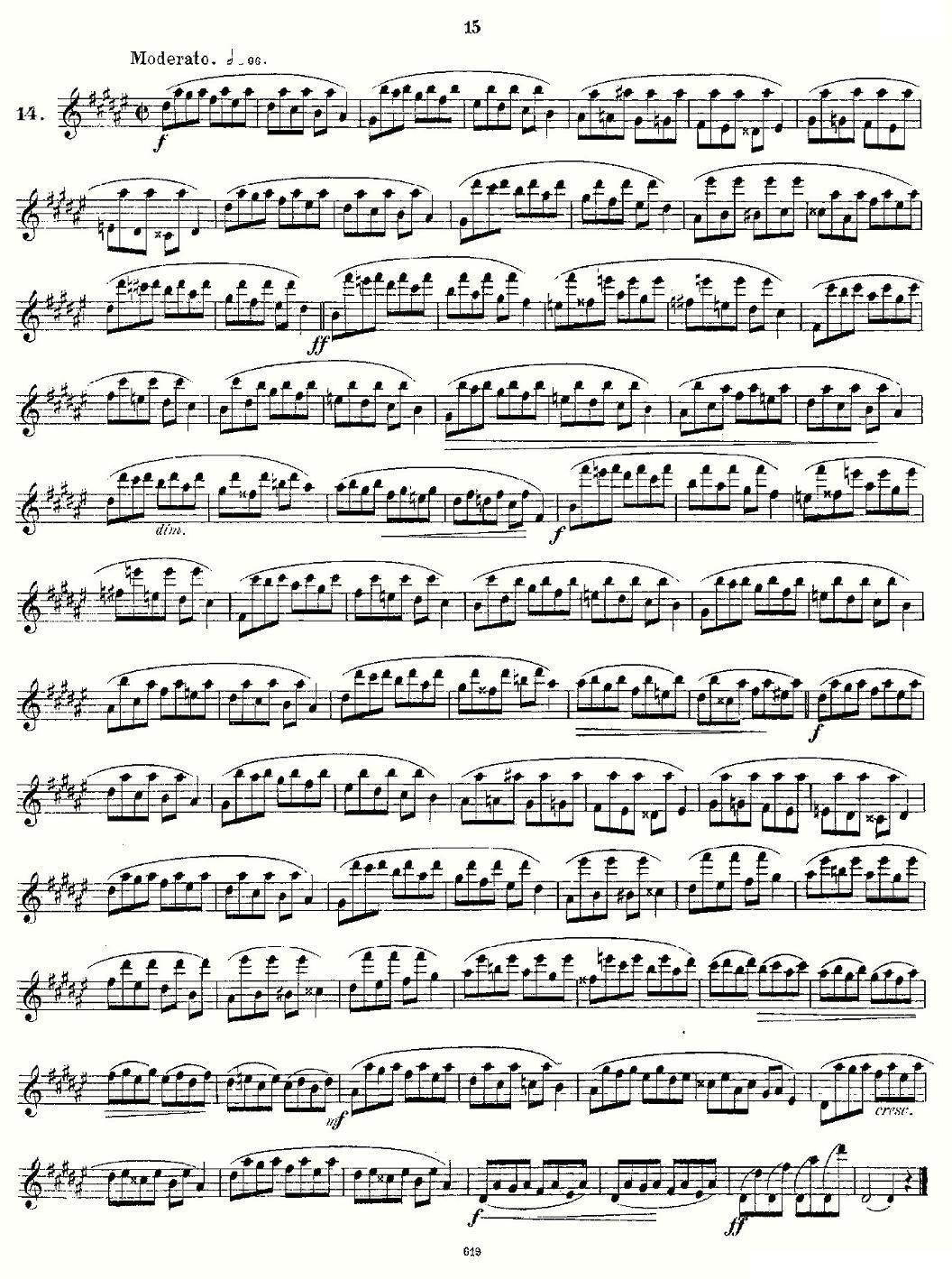Andersen etude op30 之13—24（练习曲作品30号）其它曲谱（图3）