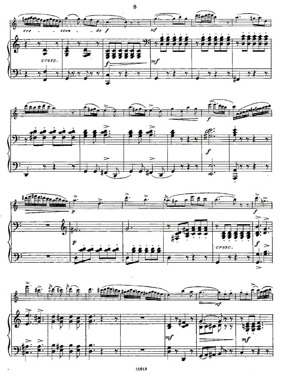 Opern-Transcriptionen.Op.45-7（长笛+钢琴伴奏）其它曲谱（图7）