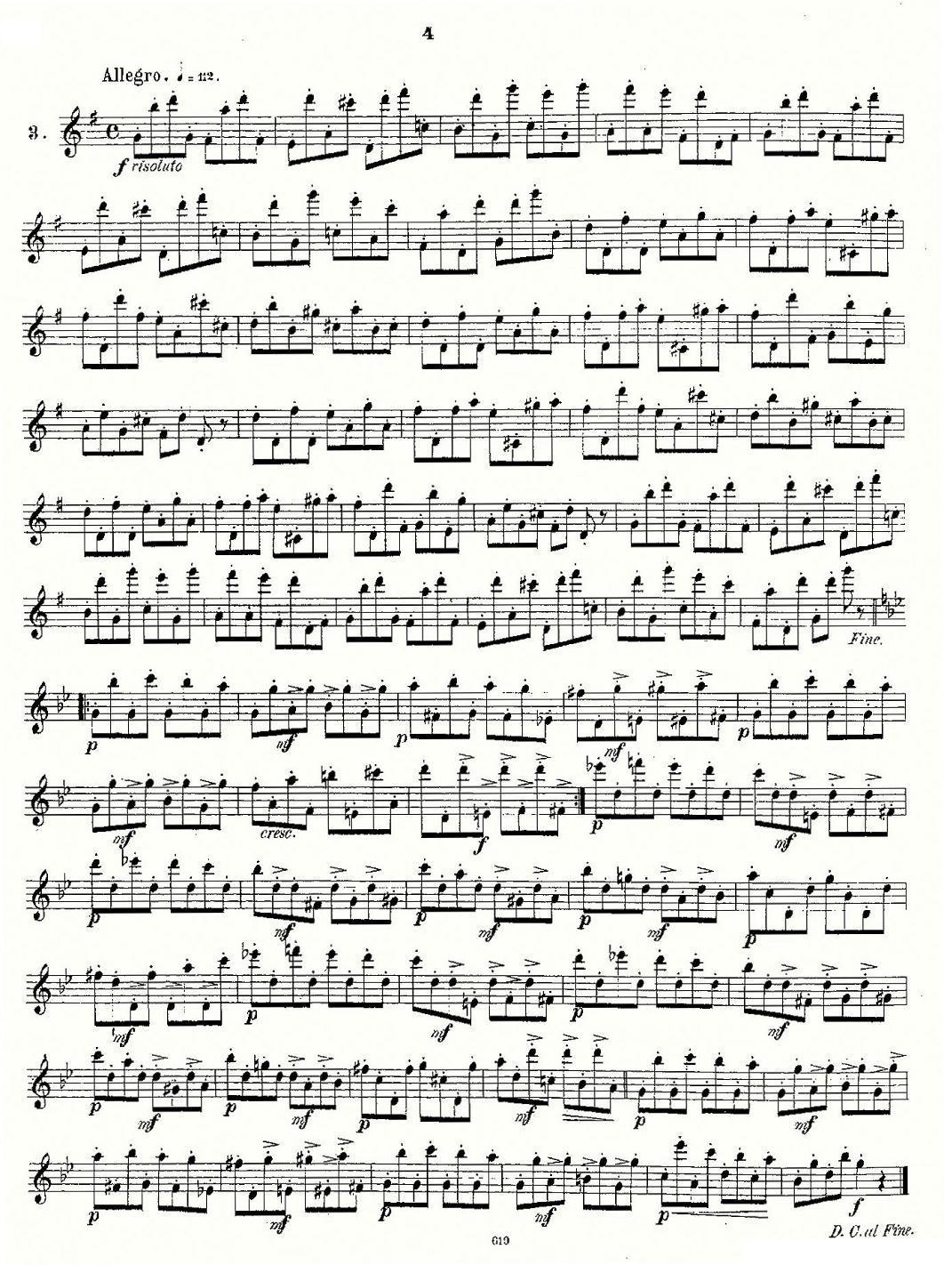 Andersen etude op30 之1—12（练习曲作品30号）其它曲谱（图4）