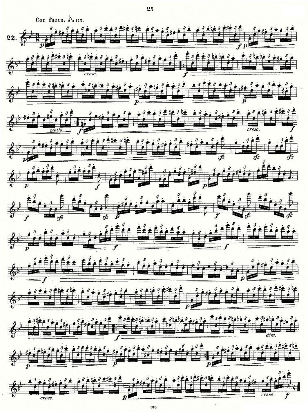 Andersen etude op30 之13—24（练习曲作品30号）其它曲谱（图13）