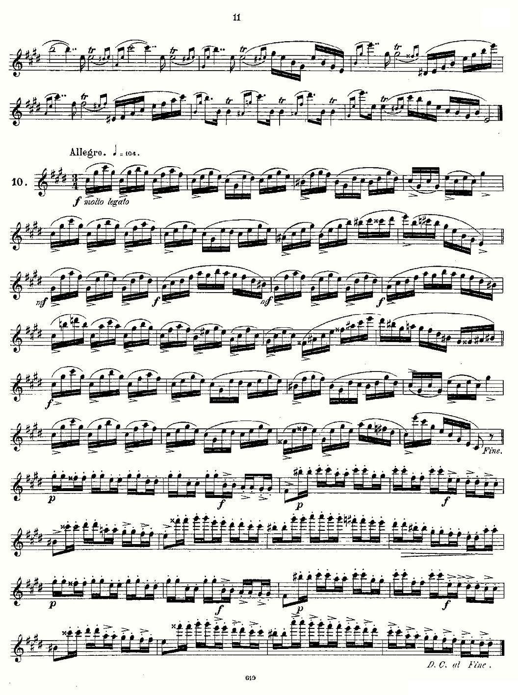 Andersen etude op30 之1—12（练习曲作品30号）其它曲谱（图11）