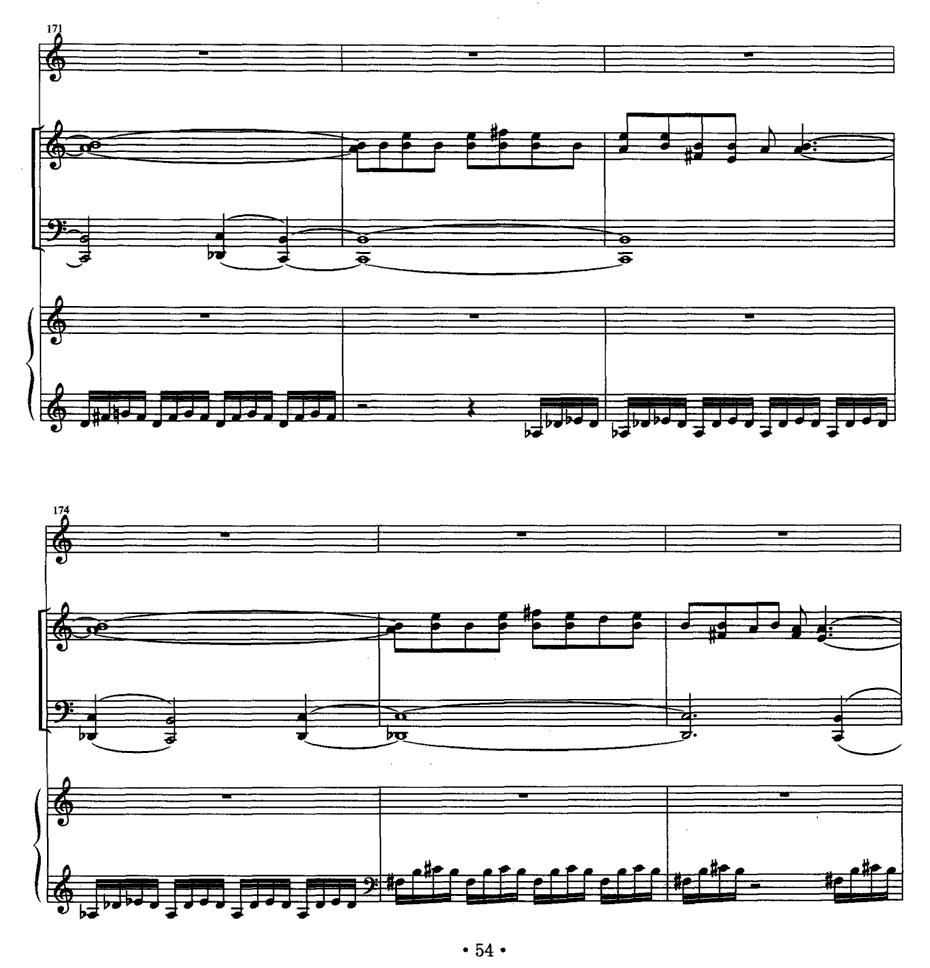 四重奏 op．41（为小提琴、大提琴、单簧管与钢琴而作）其它曲谱（图31）