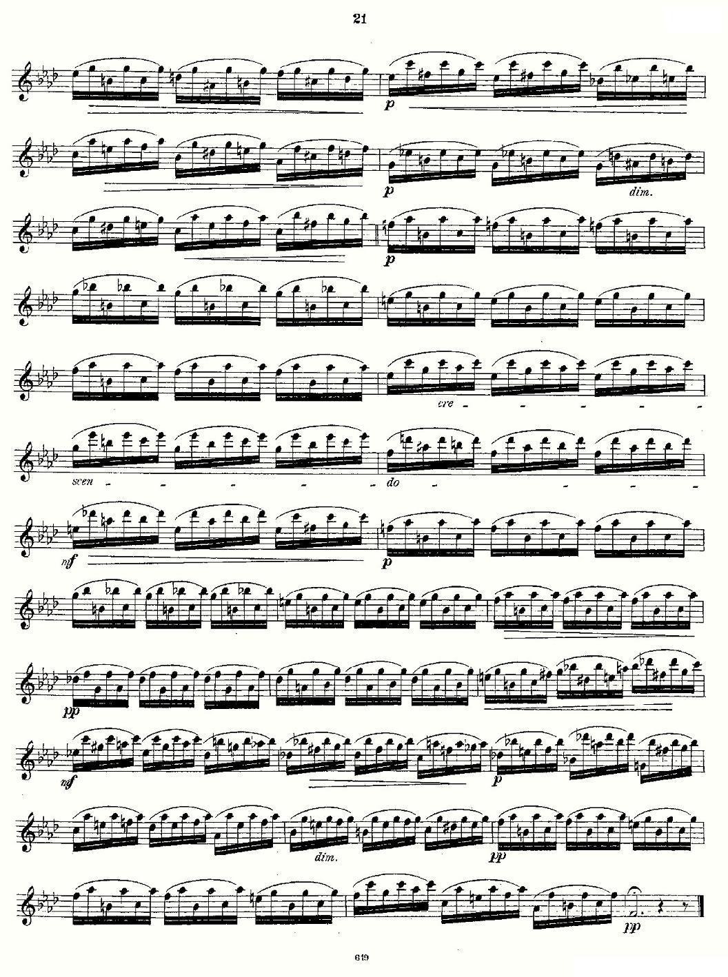 Andersen etude op30 之13—24（练习曲作品30号）其它曲谱（图9）