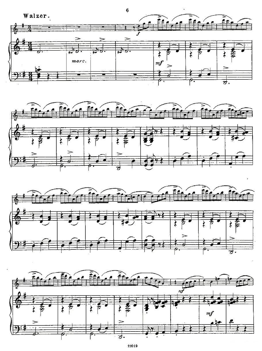 Opern-Transcriptionen.Op.45-7（长笛+钢琴伴奏）其它曲谱（图5）