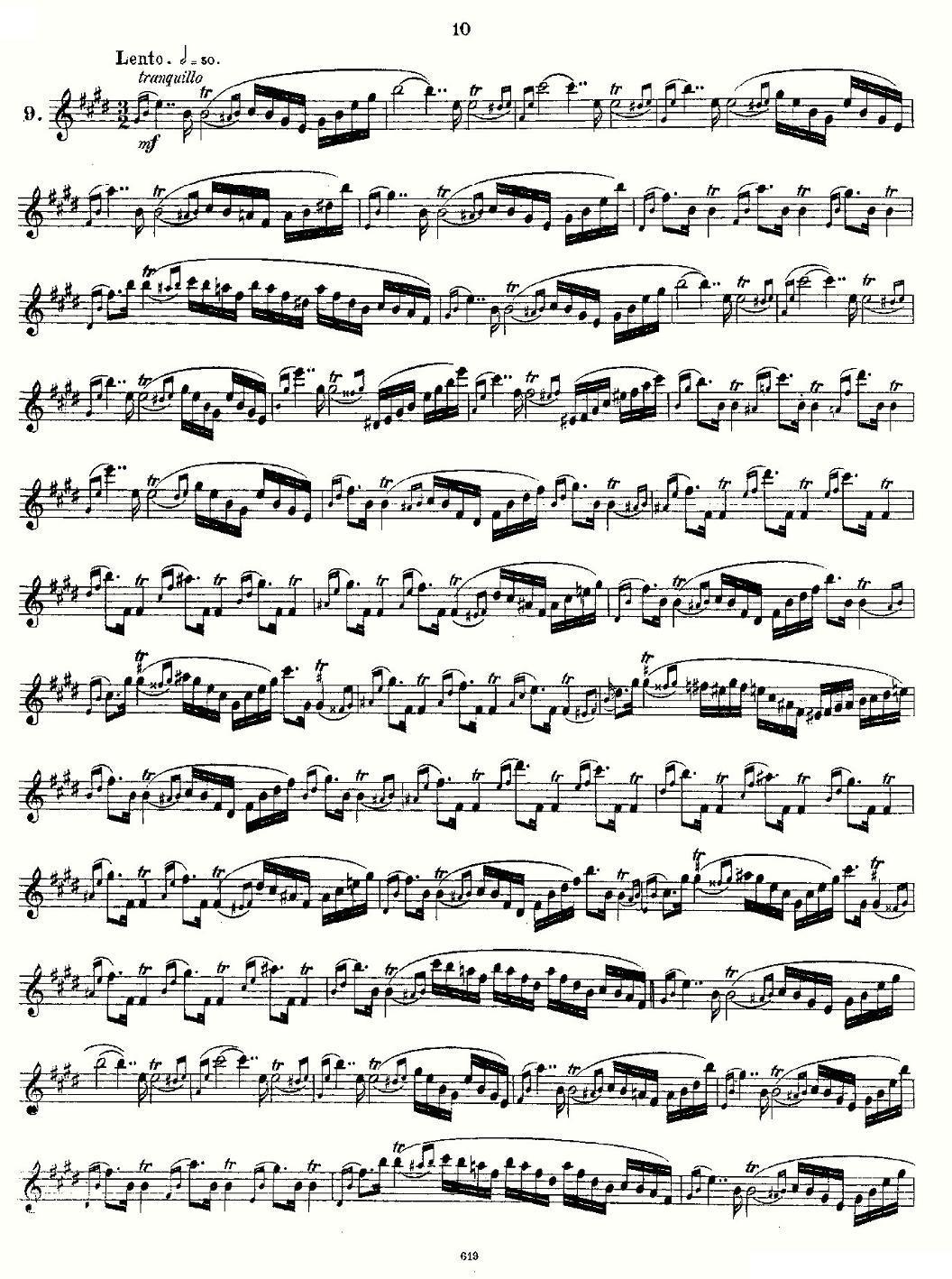 Andersen etude op30 之1—12（练习曲作品30号）其它曲谱（图10）