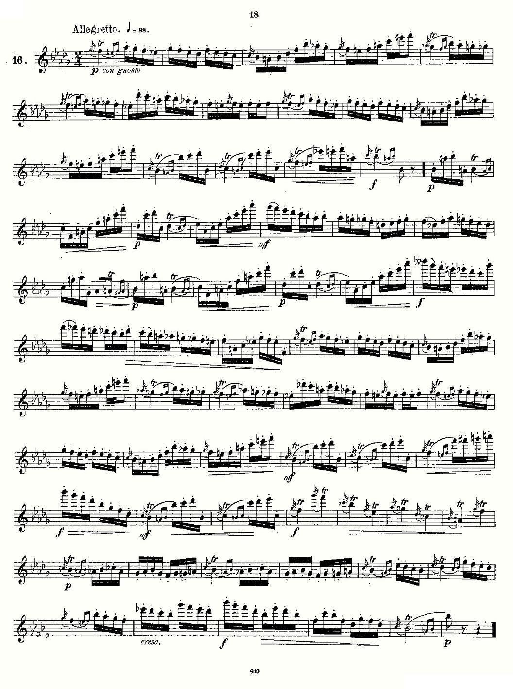 Andersen etude op30 之13—24（练习曲作品30号）其它曲谱（图6）