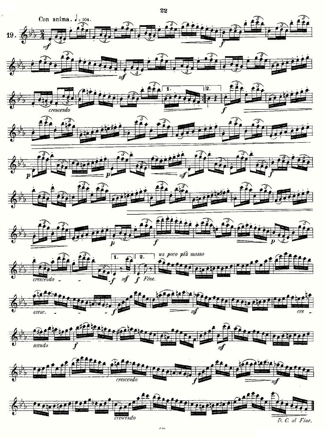 Andersen etude op30 之13—24（练习曲作品30号）其它曲谱（图10）