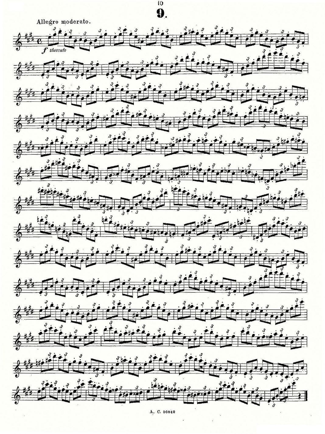 24首长笛练习曲 Op.21 之1—12其它曲谱（图10）