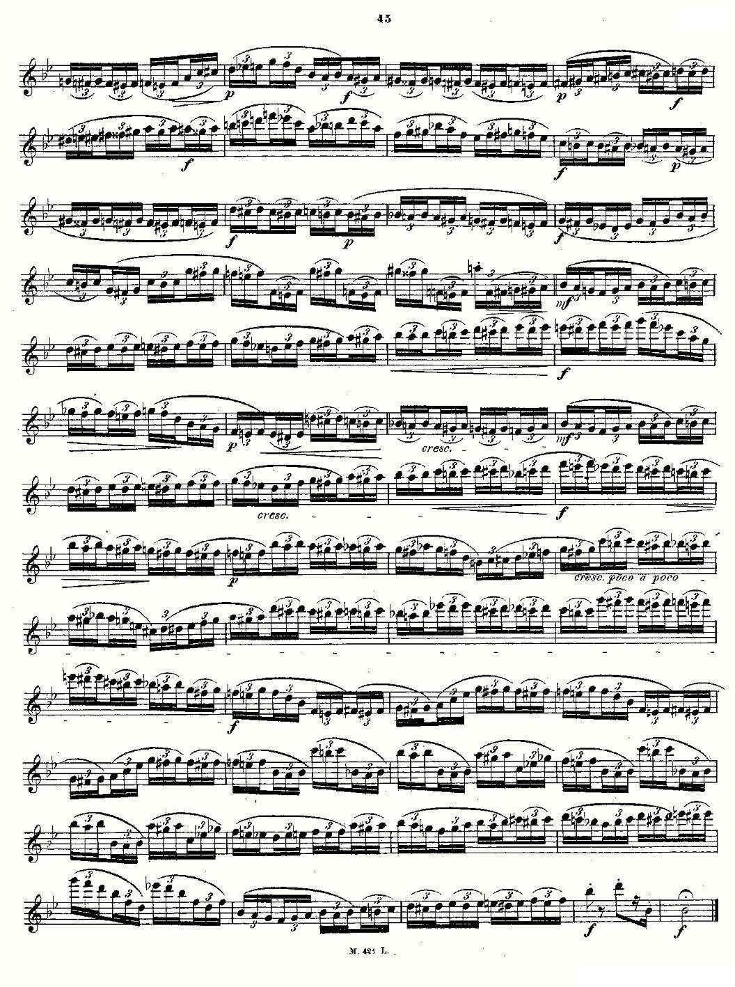 24首长笛练习曲 Op.15 之21—24其它曲谱（图3）